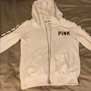 Pink zip up